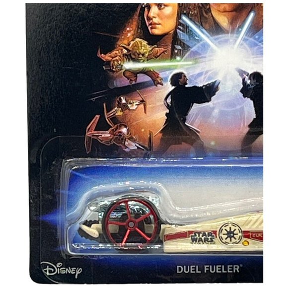 HOT WHEELS Star Wars Movie Series DUEL FUELER Khaki Chrome Red OH5's - Picture 2 of 8